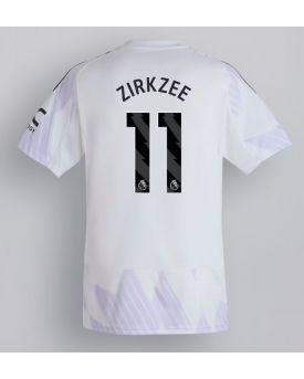 Billige Fotballdrakt Manchester United Joshua Zirkzee #11 Replika Bortedrakt 2025-26 Kortermet Billige Fotballdrakt Manchester United Joshua Zirkzee #11 Replika Bortedrakt 2025-26 Kortermet